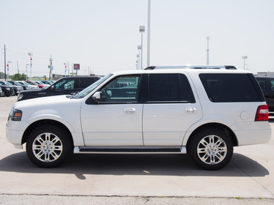 ford expedition 2011 white suv limited flex fuel 8 cylinders 2 wheel drive automatic 77532