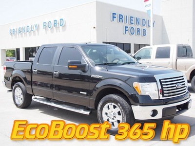 ford f 150 2012 black xlt gasoline 6 cylinders 2 wheel drive automatic 77532