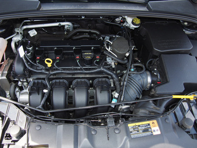 ford focus 2013 black hatchback se flex fuel 4 cylinders front wheel drive automatic 77532
