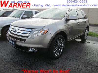 ford edge 2008 lt  gray suv limited gasoline 6 cylinders all whee drive automatic with overdrive 45840