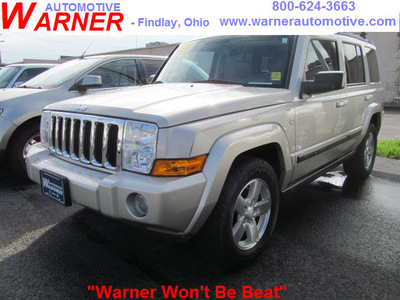 jeep commander 2007 silver suv sport flex fuel 8 cylinders 4 wheel drive automatic 45840
