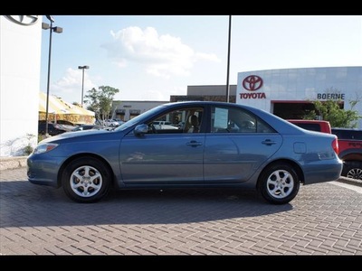 toyota camry 2002 blue sedan le gasoline 4 cylinders front wheel drive automatic 78006