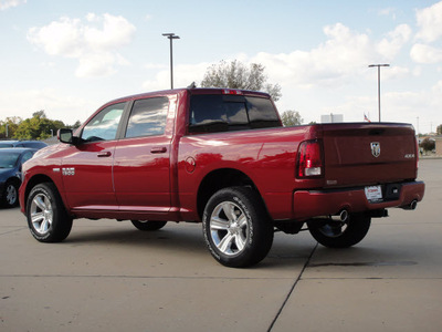 ram 1500 2014 red gasoline 8 cylinders 4 wheel drive automatic 62034