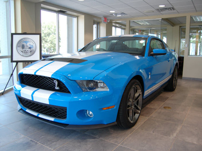 ford mustang 2010 lt  blue coupe shelby gt500 gasoline 8 cylinders rear wheel drive 6 speed manual 76011