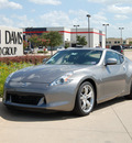 nissan 370z 2009 lt  gray coupe gasoline 6 cylinders rear wheel drive 6 speed manual 76011