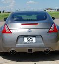 nissan 370z 2009 lt  gray coupe gasoline 6 cylinders rear wheel drive 6 speed manual 76011