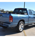 dodge ram pickup 1500 2002 blue pickup truck st gasoline 8 cylinders rear wheel drive automatic 78130