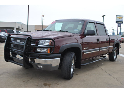 chevrolet silverado 1500hd 2003 dk  red ls gasoline 8 cylinders rear wheel drive automatic 78130