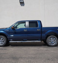 ford f 150 2013 blue xlt gasoline 6 cylinders 4 wheel drive automatic 79407