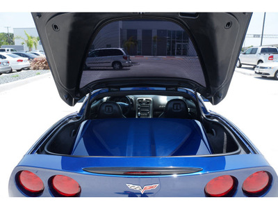 chevrolet corvette 2007 blue coupe gasoline 8 cylinders rear wheel drive automatic 78411