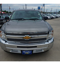 chevrolet silverado 1500 2013 gray pickup truck ls flex fuel 8 cylinders 2 wheel drive automatic 77090