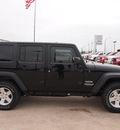 jeep wrangler unlimited 2013 black suv sport gasoline 6 cylinders 4 wheel drive automatic 76011