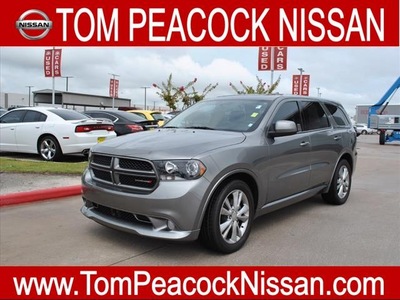 dodge durango 2012 white suv r t gasoline 8 cylinders rear wheel drive other 77090