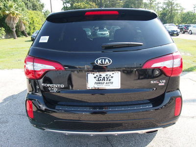 kia sorento 2014 ebony black suv sx gasoline 6 cylinders all whee drive 6 speed automatic 77539