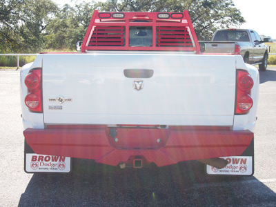 dodge ram 3500 2009 white pickup truck slt diesel 6 cylinders 2 wheel drive automatic 78016