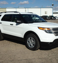 ford explorer 2014 white suv flex fuel 6 cylinders 2 wheel drive automatic 78861