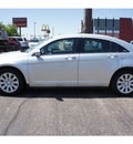 chrysler 200 2012 silver sedan lx gasoline 4 cylinders front wheel drive automatic 76710