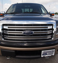 ford f 150 2013 black king ranch gasoline 6 cylinders 4 wheel drive automatic 77521