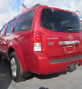 nissan pathfinder 2008 dk  red suv le gasoline 6 cylinders 4 wheel drive automatic 45840