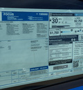 ford focus 2014 blue sedan se flex fuel 4 cylinders front wheel drive automatic 75062