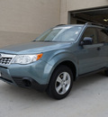 subaru forester 2012 lt  green wagon 2 5x gasoline 4 cylinders all whee drive shiftable automatic 75070