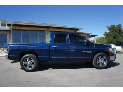dodge ram 1500 2006 blue pickup truck slt gasoline 8 cylinders rear wheel drive automatic 78028