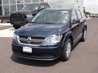 dodge journey 2014 blue suv avp gasoline 4 cylinders front wheel drive shiftable automatic 76520
