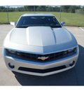 chevrolet camaro 2013 silver coupe lt gasoline 6 cylinders rear wheel drive automatic 77587