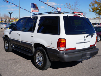 mercury mountaineer 1998 white suv gasoline v8 all whee drive automatic 80229