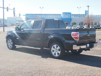 ford f 150 2011 black lariat gasoline 6 cylinders 2 wheel drive automatic 79110