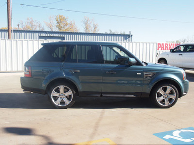 land rover range rover sport 2011 green suv supercharged gasoline 8 cylinders 4 wheel drive automatic 79110