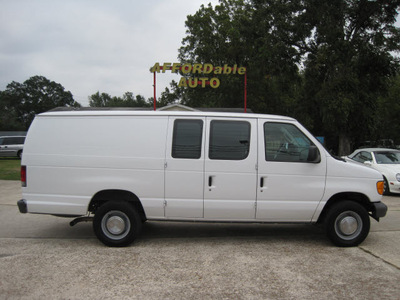 ford e 250 2006 white van flex fuel 8 cylinders rear wheel drive automatic 77379