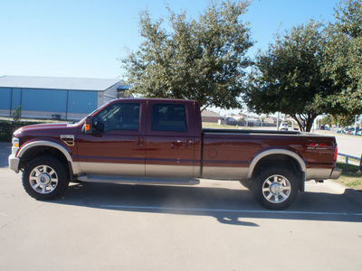 ford f 350 super duty 2008 brown king ranch diesel 8 cylinders 4 wheel drive automatic 76108