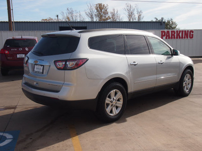 chevrolet traverse 2013 silver lt gasoline 6 cylinders all whee drive automatic 79110