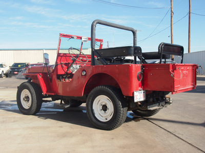 jeep willy 1942 red not specified 3 speed 79110