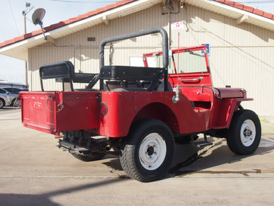 jeep willy 1942 red not specified 3 speed 79110