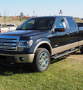 ford f 150 2013 black lariat gasoline 6 cylinders 4 wheel drive automatic with overdrive 77864