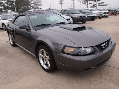 ford mustang 2003 dk  gray gt gasoline 8 cylinders sohc rear wheel drive automatic with overdrive 77539