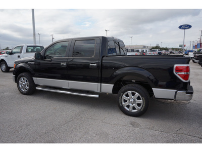 ford f 150 2013 black xlt flex fuel 8 cylinders 2 wheel drive automatic with overdrive 77539