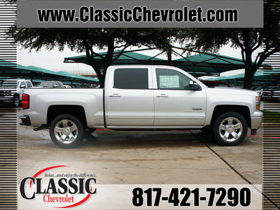 chevrolet silverado 1500 2014 silver ltz flex fuel 8 cylinders 2 wheel drive automatic 76051