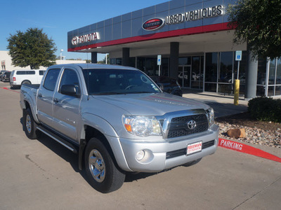 toyota tacoma 2011 silver prerunner v6 6 cylinders automatic 76053