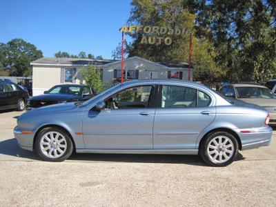 jaguar x type 2002 light blue sedan 2 5 gasoline 6 cylinders all whee drive automatic 77379