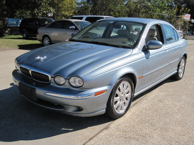 jaguar x type 2002 light blue sedan 2 5 gasoline 6 cylinders all whee drive automatic 77379