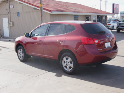 nissan rogue 2009 red suv s gasoline 4 cylinders all whee drive automatic 79110