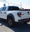 ford f 150 2013 white svt raptor gasoline 8 cylinders 4 wheel drive automatic 77375