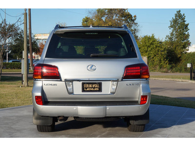 lexus lx 570 2008 silver suv gasoline 8 cylinders 4 wheel drive automatic 77074