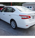 nissan sentra 2013 white sedan sv gasoline 4 cylinders front wheel drive automatic 78520