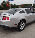 ford mustang 2011 silver coupe gt gasoline 8 cylinders rear wheel drive 6 speed manual 77375