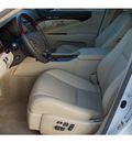 lexus ls 460 2011 white sedan gasoline 8 cylinders rear wheel drive automatic 77074