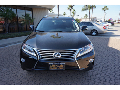 lexus rx 350 2013 black suv gasoline 6 cylinders front wheel drive shiftable automatic 77546